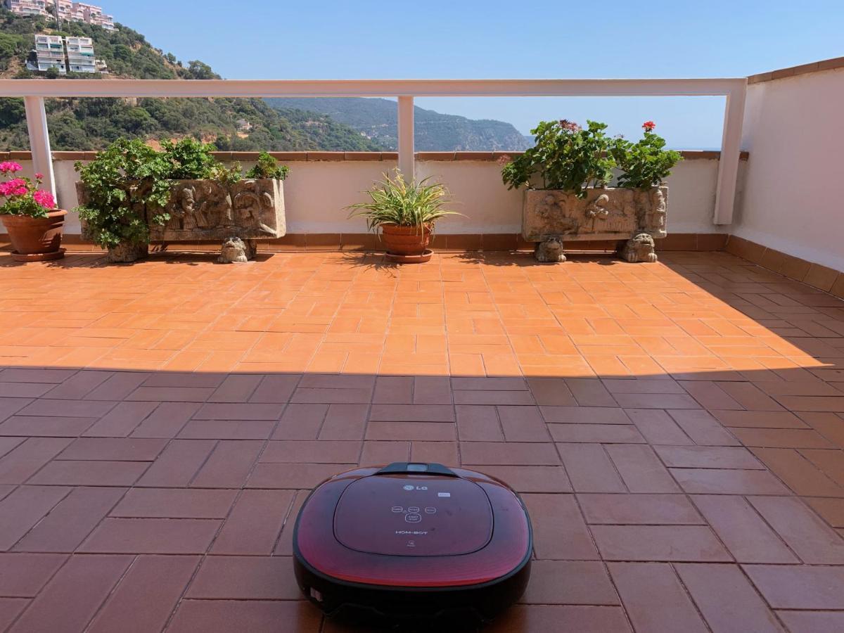 ⭑ Terrace + Sea Views + Private Beach. What Else? ⭑ Τόσα ντε Μαρ Εξωτερικό φωτογραφία